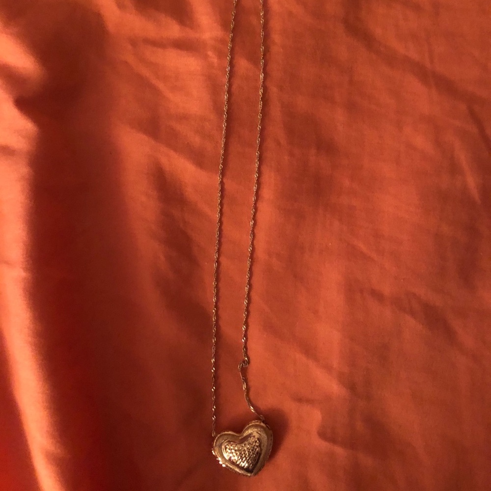 Costume heart necklace